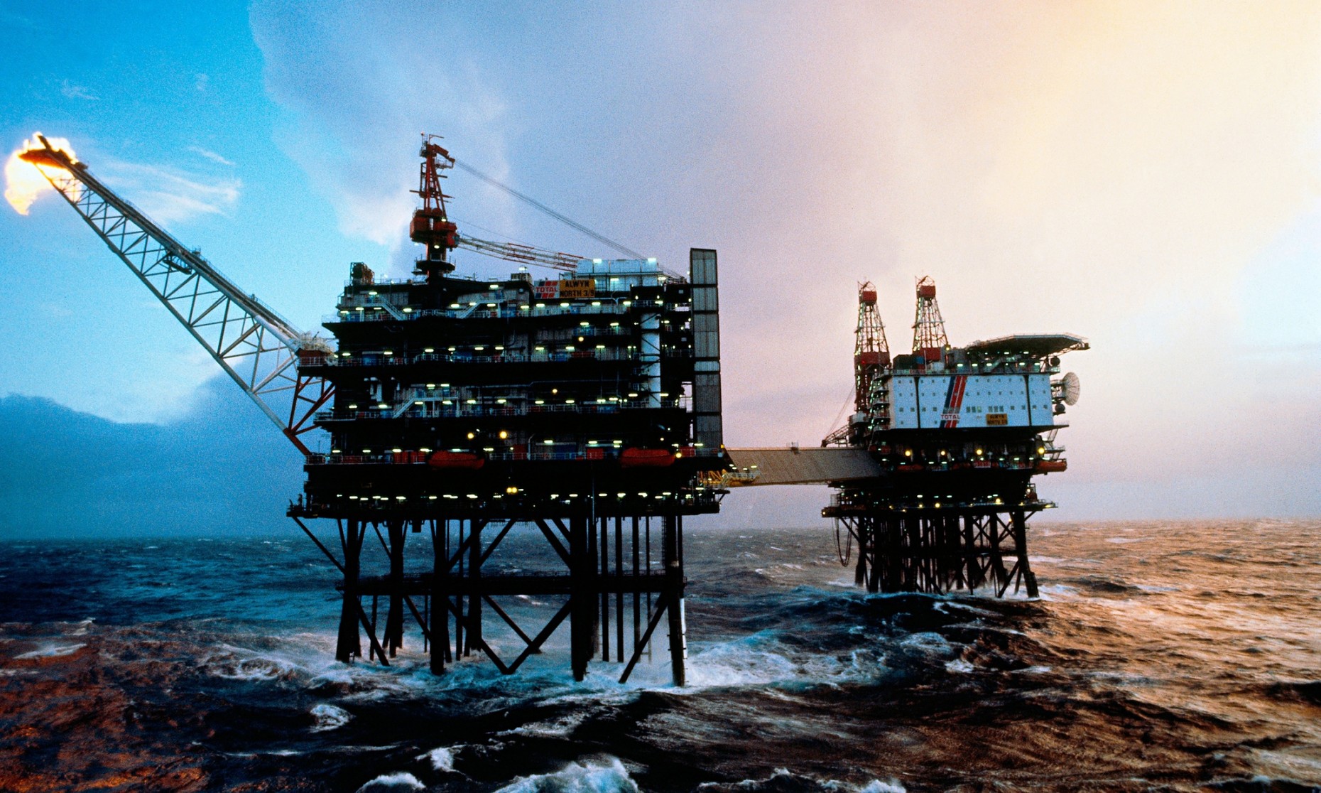 The Fuse | Oil platforms in the Brent field in the North Sea. - The Fuse